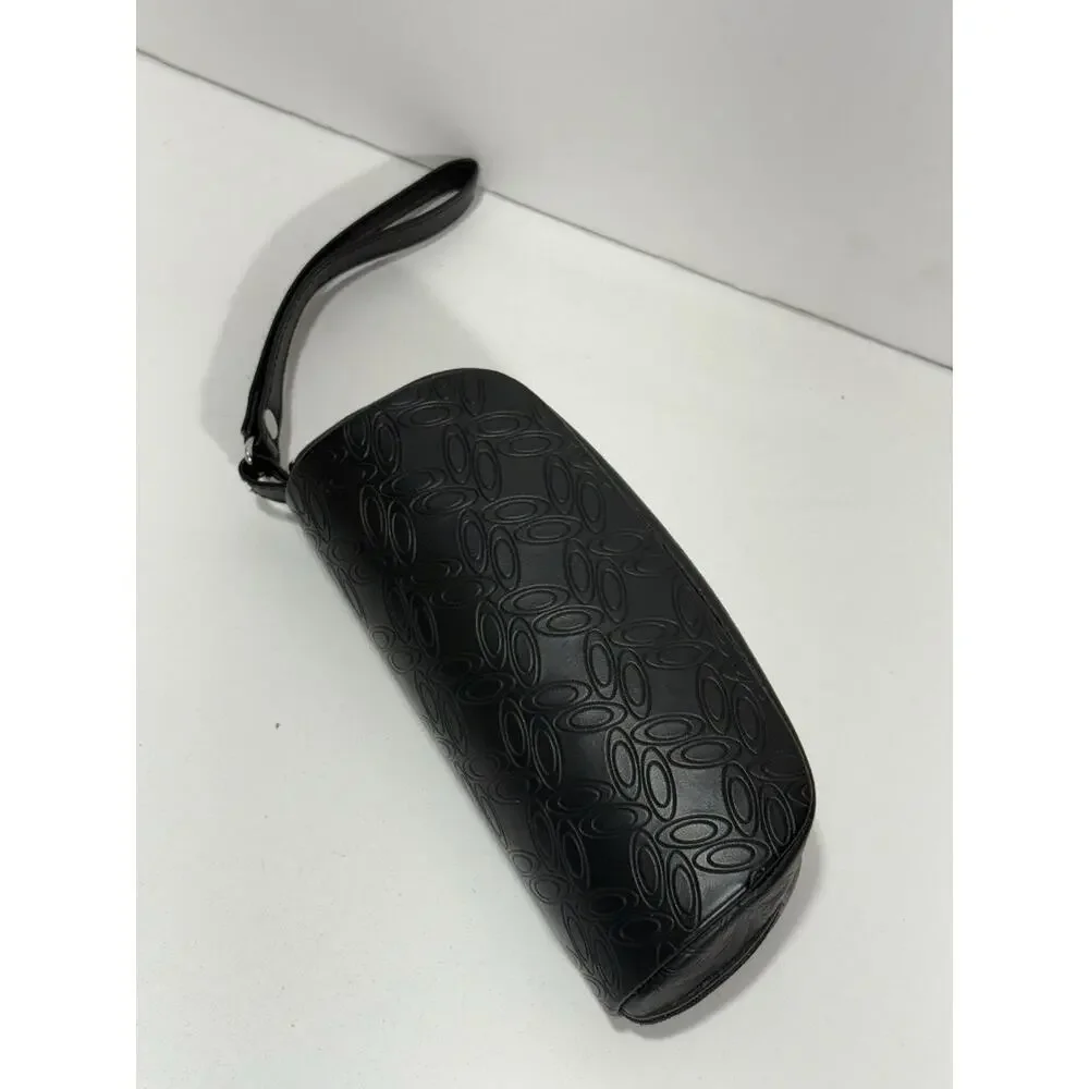 Oakley Logo Black‎ Soft Shell Zip-Around Glasses Sunglasses Case Wristlet